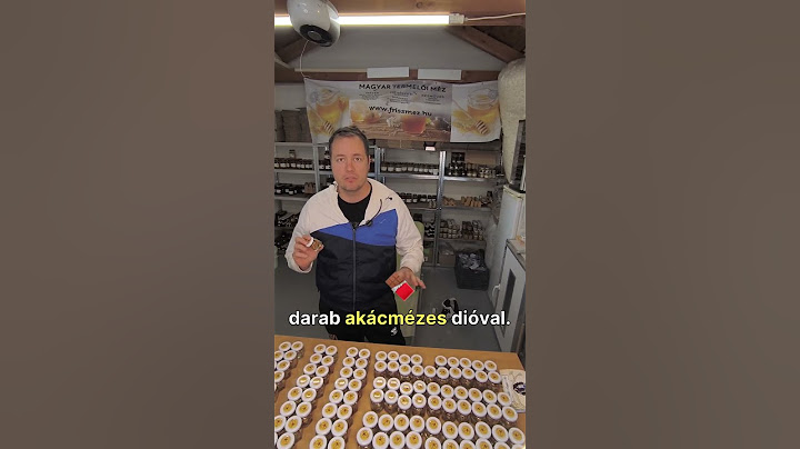 Karácsonyi mézes ajándék