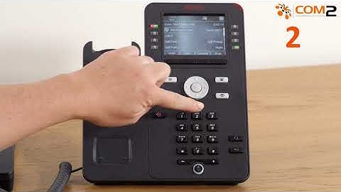 Avaya J169 - Setting up Voicemail