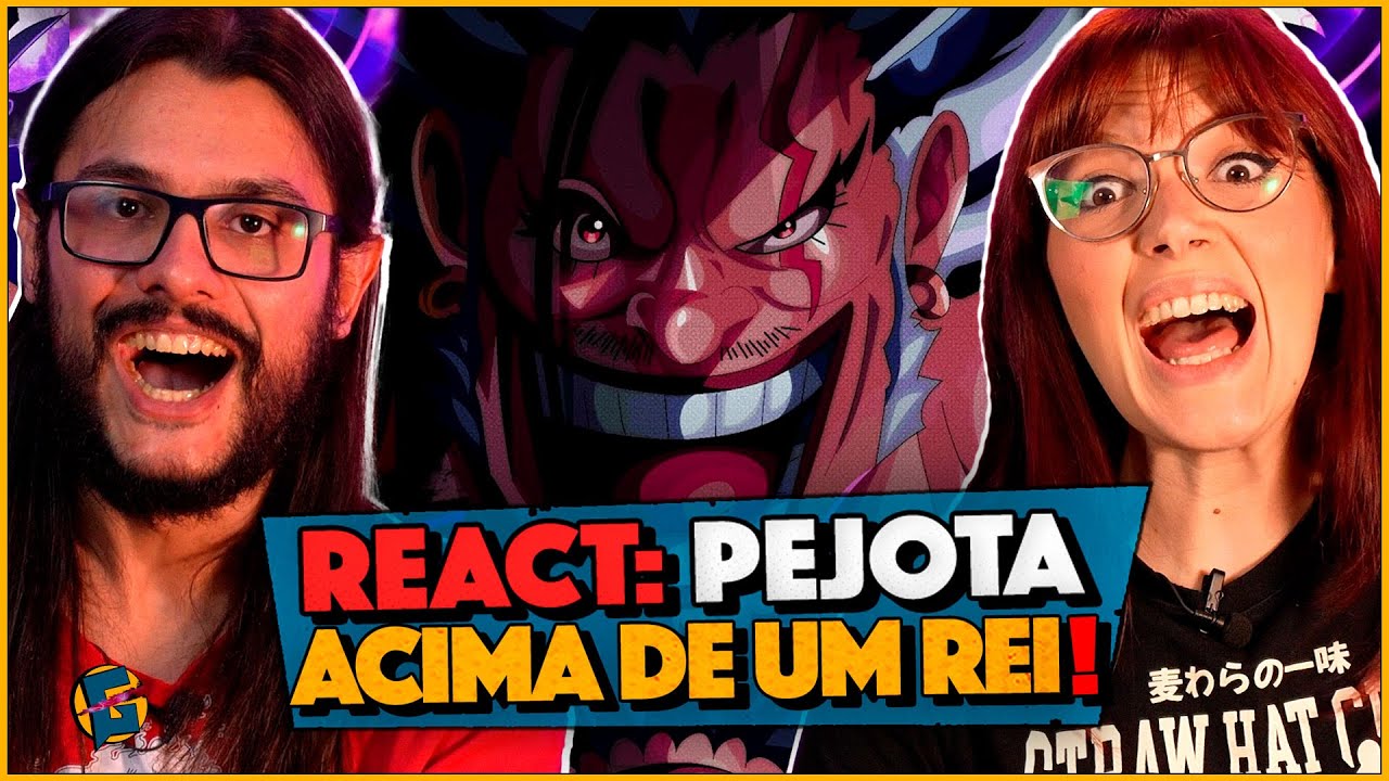 ANA e VICTOR reagem a Rocks D. Xebec (One Piece) | Acima de Um Rei | Pejota
