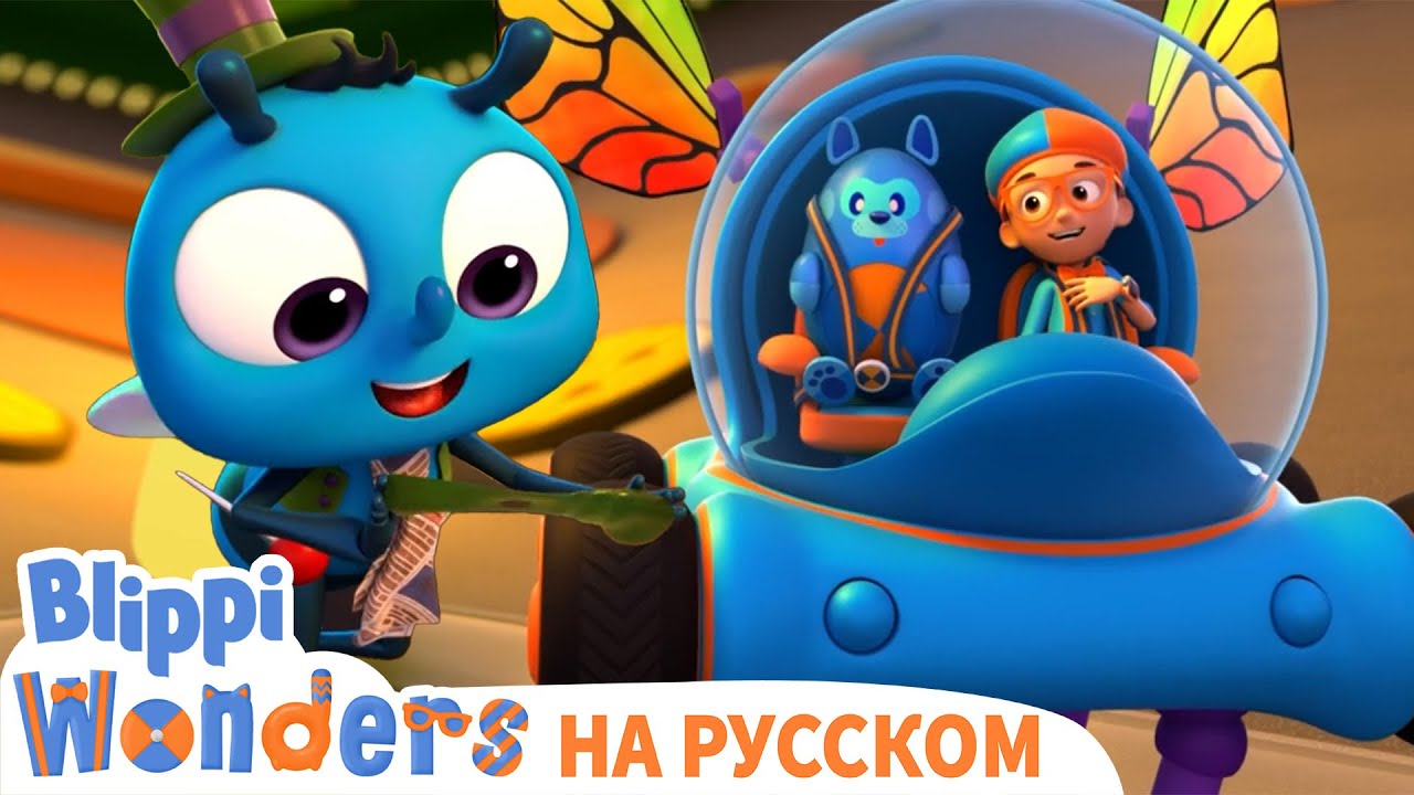 Как Живут Мухи? | ЧУДЕСА БЛИППИ | Обучающие мультики для детей - YouTube