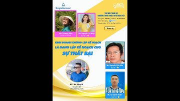 LÀM KINH DOANH MÀ KHÔNG LẬP KẾ HOẠCH - TỨC LÀ ĐANG LÊN KẾ HOẠCH CHO SỰ THẤT BẠI