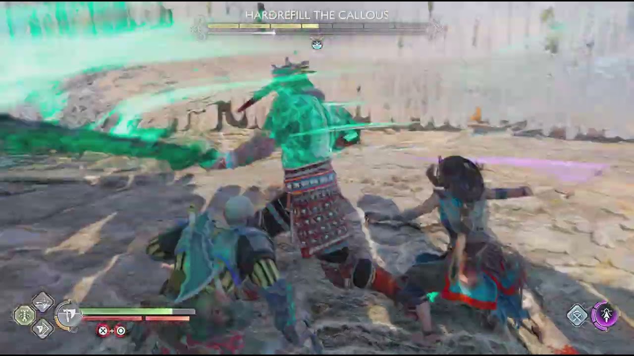 God of War Ragnarök how to kill warrior in Myrar tunnels