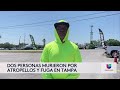 Atropello y fuga: dos personas mueren en accidentes en Tampa, uno de los conductores fue arrestado
