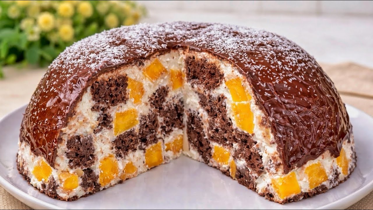 1 Tasse Haferflocken! Kuchen ohne Backen! Ohne Mehl, ohne Zucker!