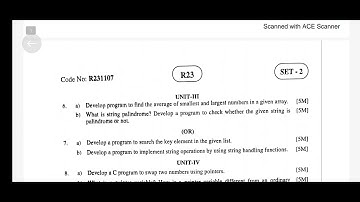 introduction to programming ( c- programming) jntuk r23 regular semester exam papers ( set 1,2,3,4)