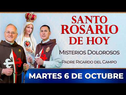 Santo Rosario de Hoy | Martes 6 de Octubre - Misterios Dolorosos #rosario #santorosario