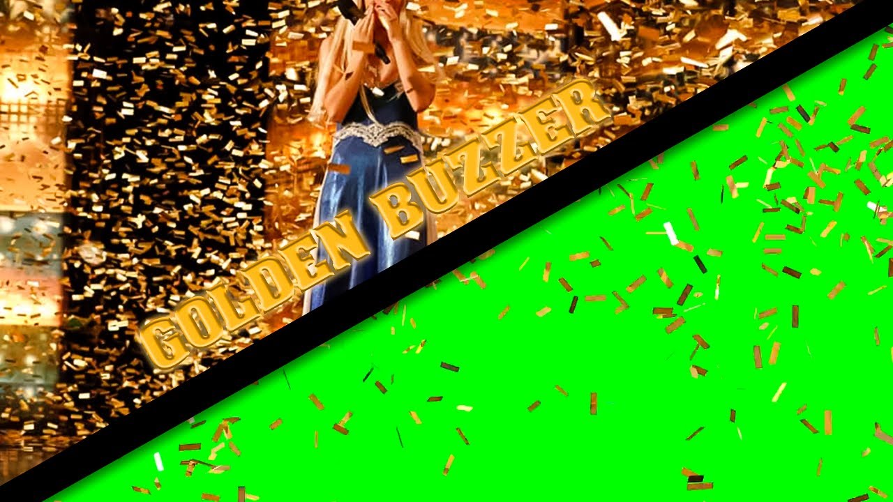 Green screen Gold Button ⭐#chromakey #greenscreen - YouTube