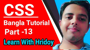 CSS Bangla Tutorial Part 13 ।। List in CSS ।। Web design full course in bangla।।