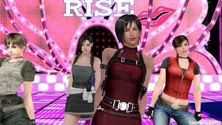 [MMD] Shut Down / BLACKPINK - Ada Wong, Claire Redfield, Jill Valentine, Rebecca kpop Resident Evil