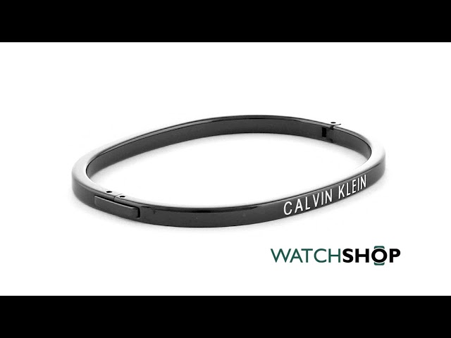 Calvin Klein bracelet unisex Hook Bangle and Swarovski - KJ06MD04020S
