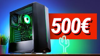 Was kann ein 500€ GAMING PC Test & Zusammenbauen (2022)