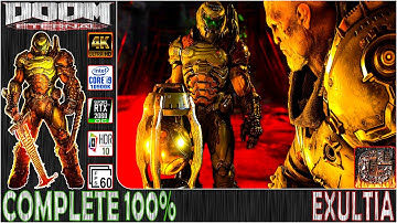Doom Eternal 100% Walkthrough Mission 2 4K HDR 10 60FPS Secrets Exploration No Commentary
