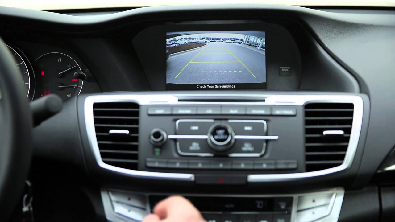 Honda Accord Backup Camera - YouTube