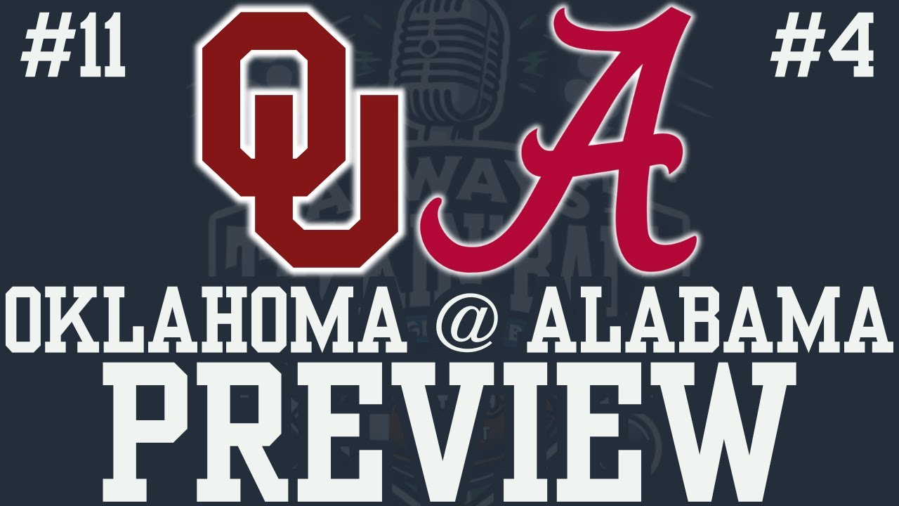 Oklahoma Sooners @ Alabama Crimson Tide Preview & Prediction - YouTube