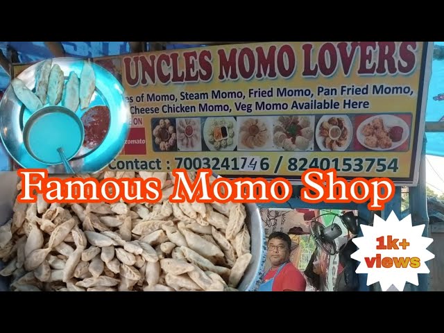 Famous Momo Shop in Kolkata | Uncle Momo lovers | Gariahat Street food | class=