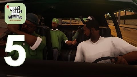 GTA: San Andreas Definitive Edition Mobile - Gameplay Walkthrough Part 5 - Drive Thru (iOS, Android)