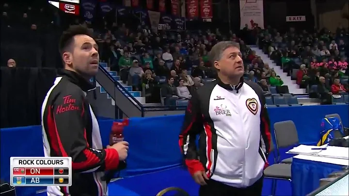2018 Brier. Split for 4 by John Epping