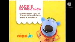 Nick Jr Jack's Big Music Show Curriculum Board (2012) With My Voice