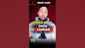 Check If your Data has been Leaked | Which apps leaked your data😯