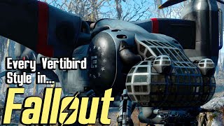 Every Vertibird In The Fallout Games