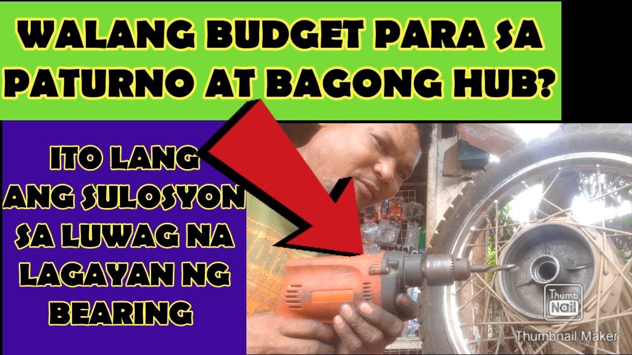 SULOSYON SA MALUWAG NA LAGAYAN NG BEARING SA HUB