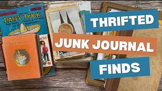Thrifted Junk Journal Finds (from Amsterdam & Germany)