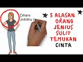 CIRI ORANG JENIUS | ALASAN ORANG JENIUS SULIT TEMUKAN CINTA