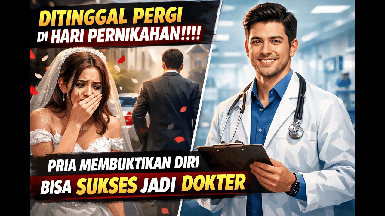 DITINGGAL PERGI DI HARI PERNIKAHAN!!! PRIA MEMBUKYTIKAN DIRI BISA SUKSES JADI DOKTER