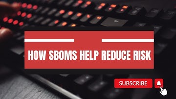 Unlocking Security: How SBOMs Slash Risks - Explained!