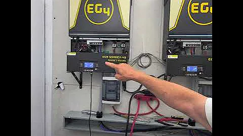 EG4 6500EX 2P2 wont stay powered up -FOUND IT !