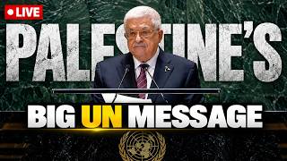 Palestine President Mahmoud Abbas UN Speech LIVE: Gaza, Israel & Statehood In Focus | UNGA 2026