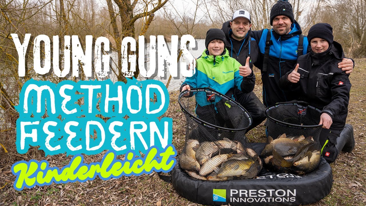 Young Guns - Method Feeder Angeln Kinderleicht