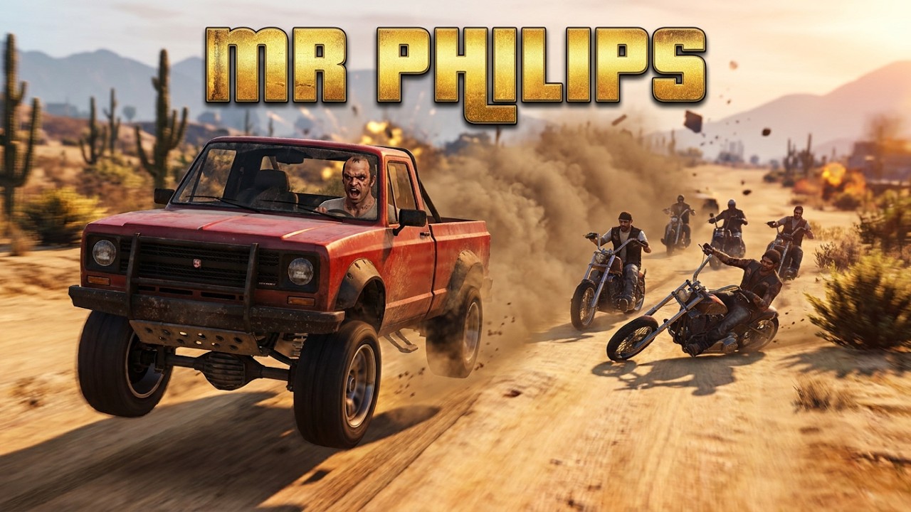 GTA 5 - Mr Philips Mission | Trevor's Explosive Introduction | Trevor's ...