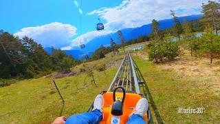 NO BRAKES! WORLD'S LONGEST DOWNHILL Mountain Coaster - 2.2 Miles (3.5KM)
