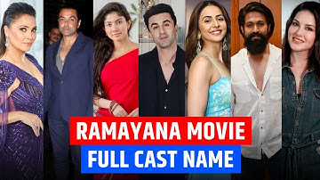 Ramayana cast name | Ramayana full star cast & crew | Ramayan movie 2026 (Starcast real name)