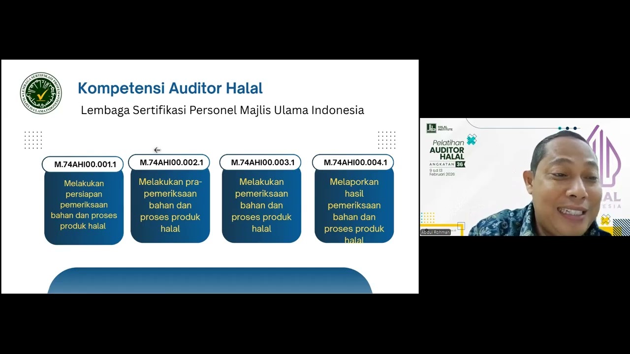 Pengetahuan tentang Bahan dan Titik Kritis Kehalalan Produk Farmasi dan Kosmetik