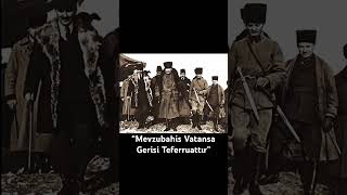 🇹🇷 “Mevzubahis Vatansa Gerisi Teferruattır” - Sessiz Bir Yürüyüş 🕰️✨