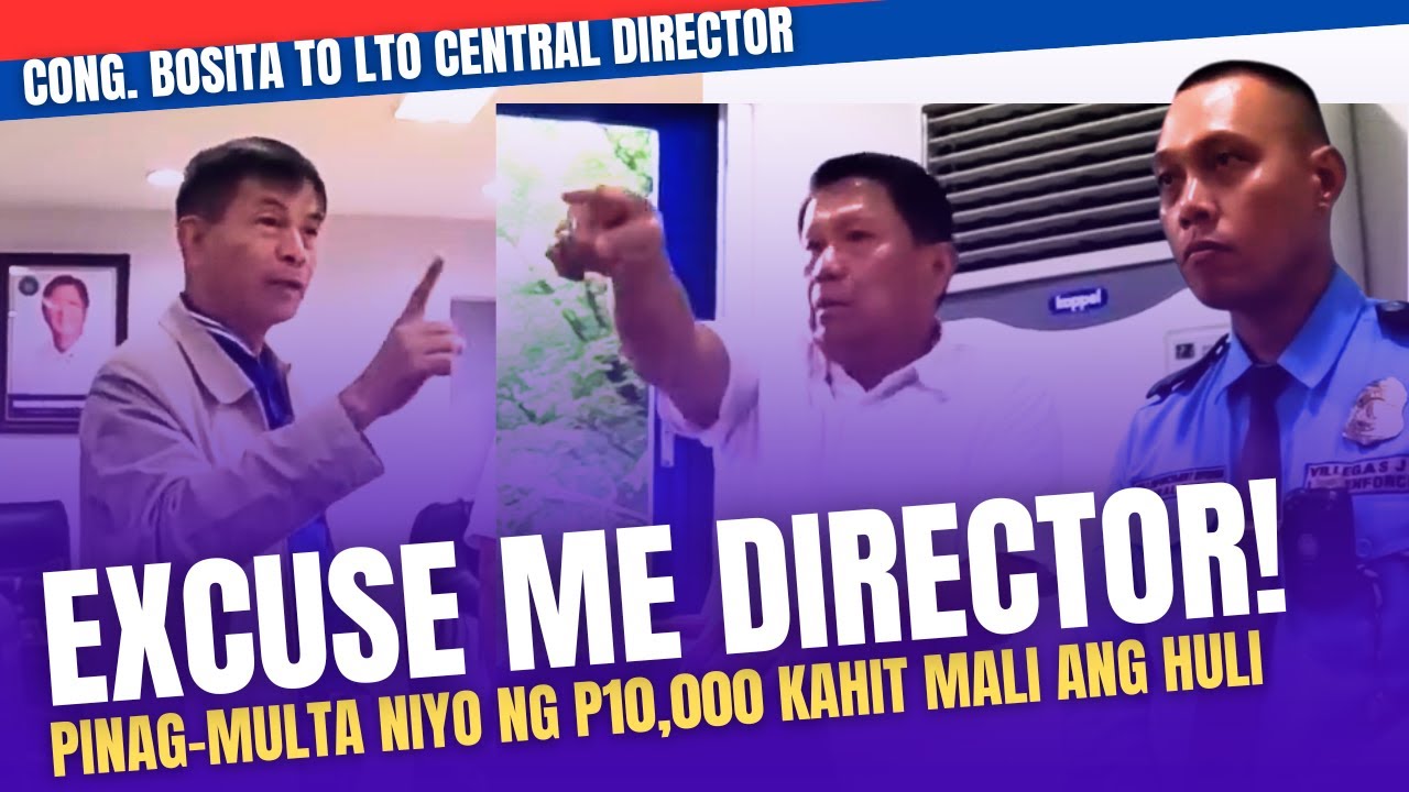 BOSITA (RSAP) HIGHLIGHTS VIDEO: ANG PAGHAHARAP NOON NI BOSITA VS LTO CENTRAL DIRECTOR