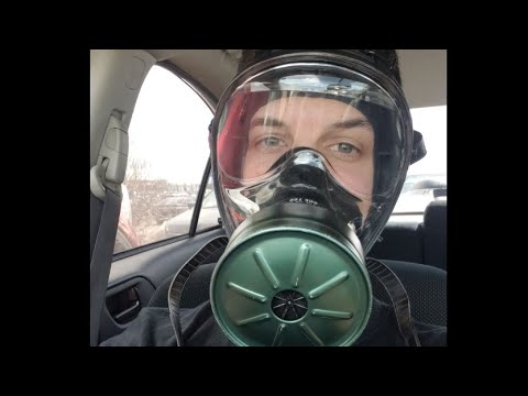 Walmart shopping with a ballistic CBRN Gas mask. - YouTube