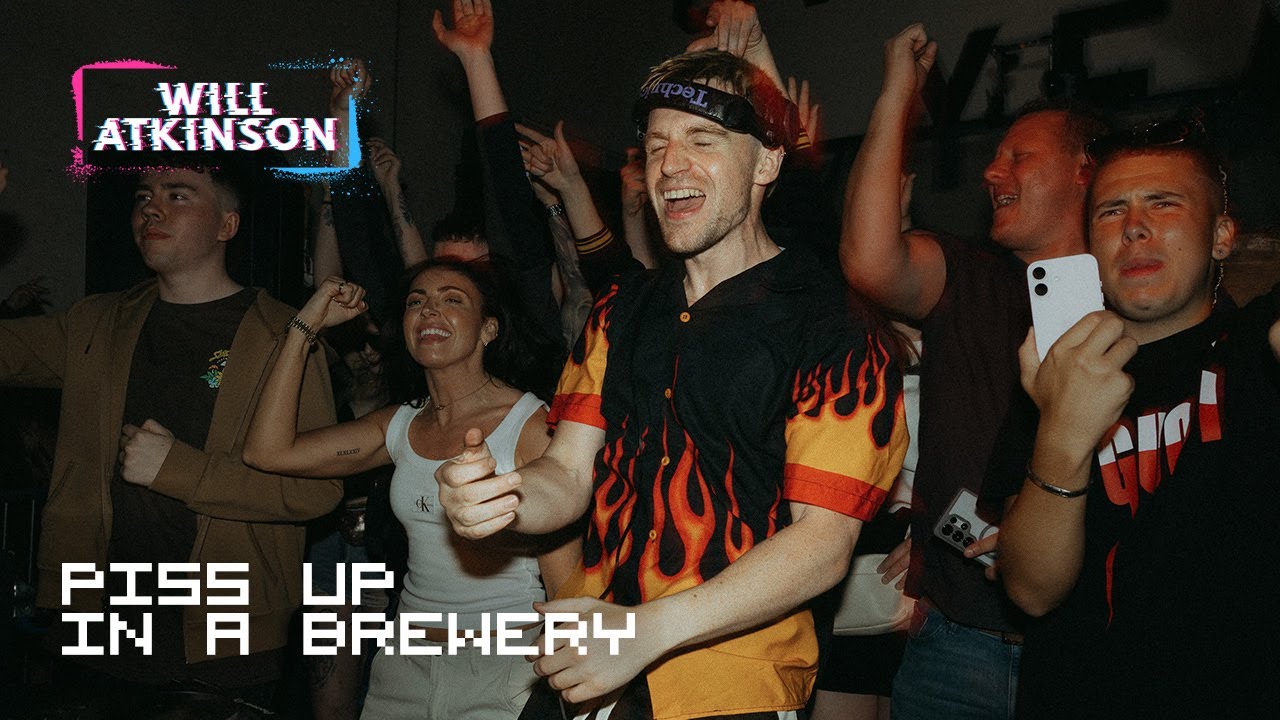 Will Atkinson - Piss Up In A Brewery (Titanic Pumphouse, Belfast)