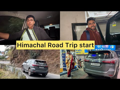 Himachal Road trip start 