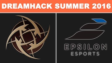 NiP vs Epsilon [Map 1 BO1] DreamHack ZOWIE Open Summer 2016
