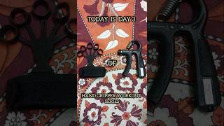 Hand Gripper Challenge : Day 3 🙌.#shorts #challenge #fitness #gym #workout #handgripper