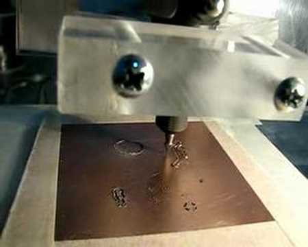 DIY CNC PCB Isolation Routing using EMC2 (Linux CNC)