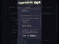 Cypress: Enhance Get By Value Command with Custom Logging #shorts