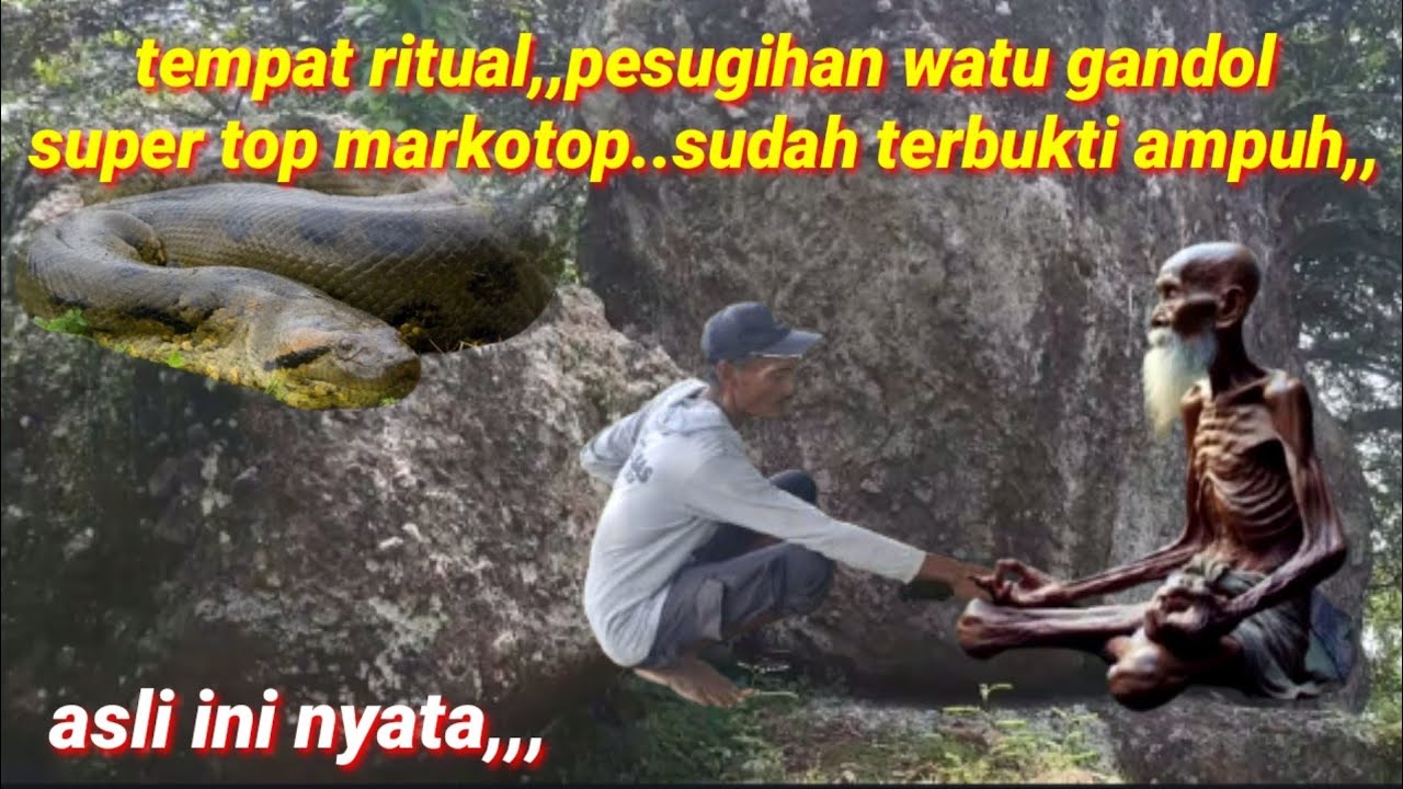 Tempat pesugihan watu gandol top cer  yang lagi viral di ngluyu Nganjuk Jawa timur