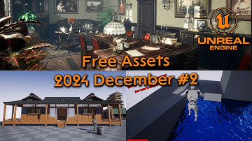 Unreal Engine free assets December 2024 Part 2