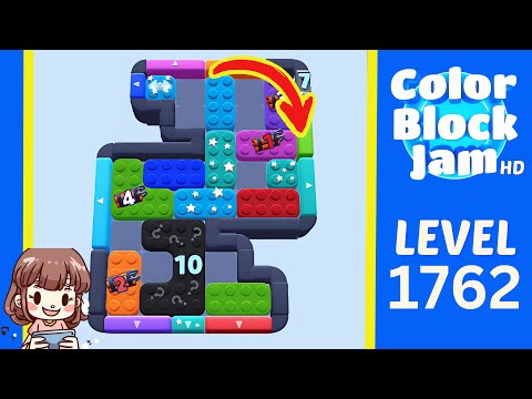 Color Block Jam Level 860 (1762) Solution Walkthrough