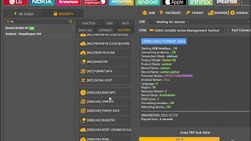 Xiaomi Redmi 4X  MAG138  Remove FRP with unlock tool test point