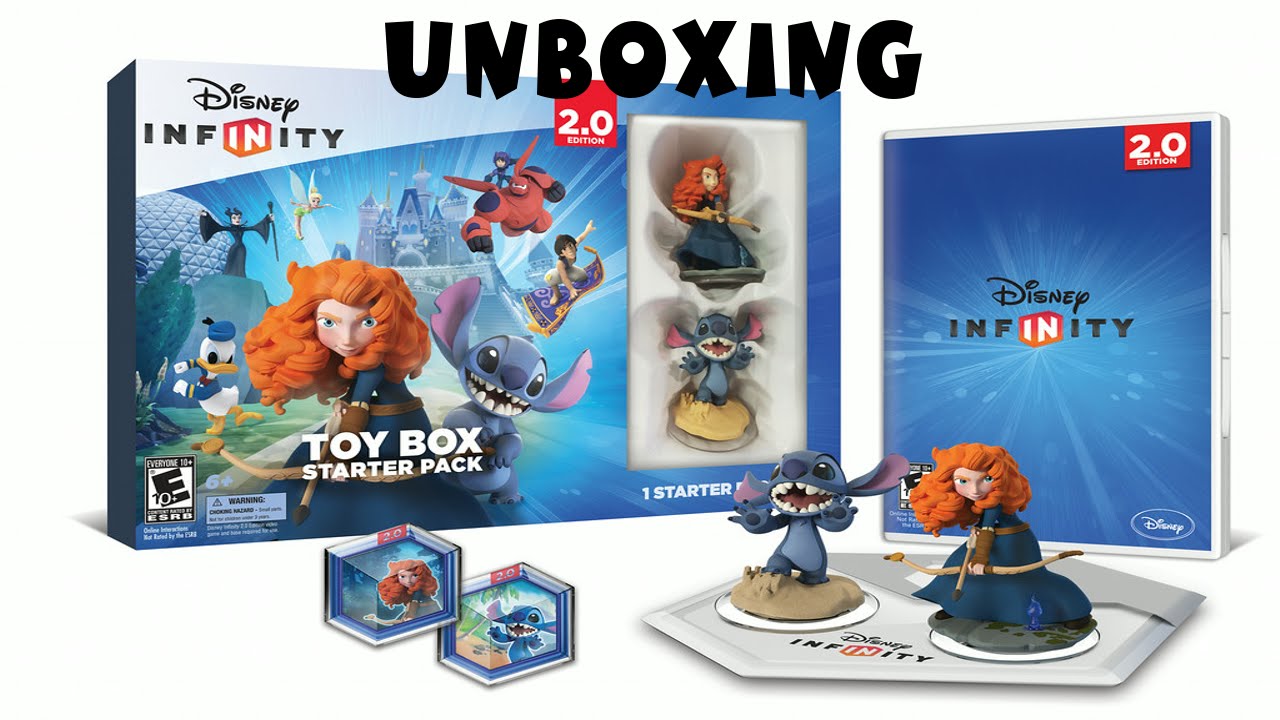 Disney Infinity Toy Box Starter Unboxing (2.0 Edition) PS4 - YouTube